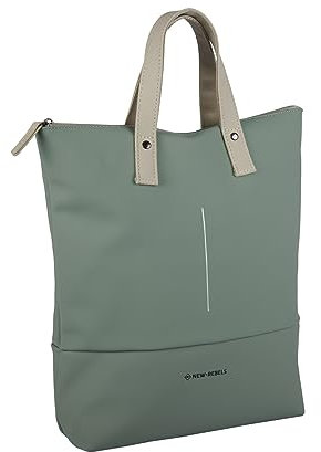 New Rebels Matteo Trenton Salie Grün 18L Rucksack Shopper Wasserabweisend