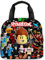 Robblox Bolsa de Almuerzo Niño, Robblox Bolsas Porta Alimentos Bolsa Almuerzo Termica Lunch Bag Bolsa Nevera Pequeña Almuerzo Bolsa Isotermica para Comida, Playa, Camping