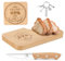 Hzdyopk Geschenk für Opa, Frühstücksbrettchen Beste Opa Geschenk Geburtstagsgeschenk Schneidebrett mit Frühstücksmesser Geschenke für Opa Vatertag Geburtstag Weihnachts