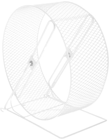 Leises Metall Laufrad Mit Ständer Mäuse Hamster Mäuserad Hamsterrad Hamsterlaufrad Hamster Laufrad Eisenrad - Hamster Laufrad Laufspielzeug Für Hamster Igel Rennmäuse Mäuse Andere Kleintiere