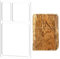 BENECREAT Rectangle 3 Pocket Valet Tray Router Template, Acrylic, Perfect for Woodworking Projects