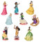 Disney Store Official - Disney Prinzessinnen - Spielzeugfigurenset - 9 Spielzeuge - Mit Aurora, Belle, Cinderella, Jasmin, Mulan, Pocahontas, Rapunzel, Schneewittchen, Tiana - Ab 3 Jahren geeignet