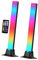 Sharplace 2Pcs RGB Licht Bar Gaming Licht Dekoration Schreibtisch Licht Tisch Lampe Umgebungs Beleuchtung Farbwechsel für PC TV Gaming Wohnzimmer