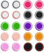 20 Stück PS5 Controller Sticks Kappen, Silikon Thumbsticks Grips Caps, PS4 PS5 Controller Zubehör Ersatzkappen, mit Antirutsch Joystick, für Xbox One Series X/S PS4 PS5 Controller Zubehör