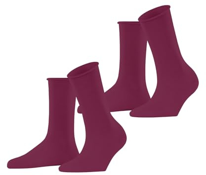 ESPRIT Women's Basic Pure 2-Pack calcetines algodón transpirable | con alto contenido en lana