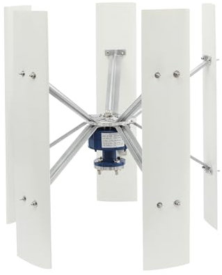 Generador de viento vertical, turbinas eólicas, generador para sistema solar, freno electromagnético, generador magnético permanente con automático (12 V)