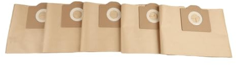 Whychstore TC-VC 1820/1812/1815 Lot de 5 sacs d'aspirateur non tissés pour aspirateurs secs et humides Haute capacité de filtration pour poils d'animaux