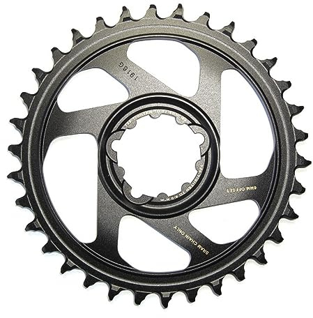 SRAM X-Sync 2 Eagle Direct Mount Chainring 36T Boost 3mm Offset with Gold Logo
