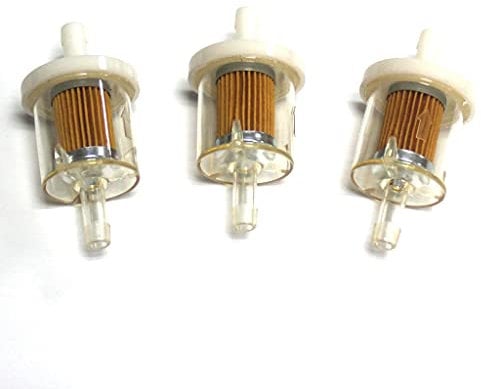 HURI 3 x Filtre à Carburant Essence Filtre Tondeuse autoportée tracteur à pelouse nombreuses moteurs 691035 Remp 493629 695666
