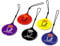 Timeskey NFC Tags NFC Keyfob / Ntag215 Chip 504 Bytes Speicher/Kompatibel Mit Amiibo Tagmo/NFC Tag Kristall Harz Material,10 Stück