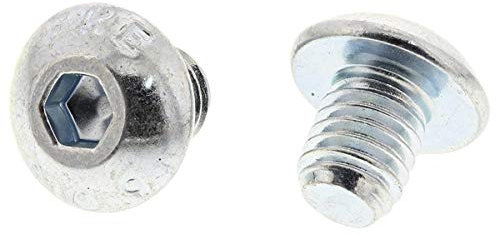 RS PRO Linsenkopf Innensechskantschraube, Stahl verzinkt, M5 x 0.8mm, 6mm, Packung a 50 Stück