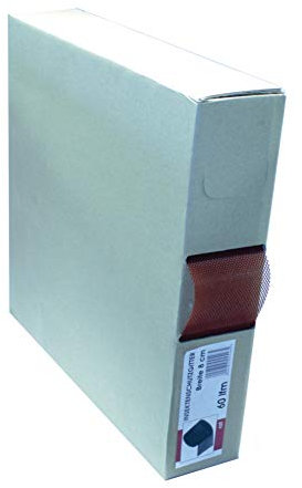 HAUS & DACH Lüftungsband Insektenschutzgitter, PVC, 5 cm x 60 m, Rot