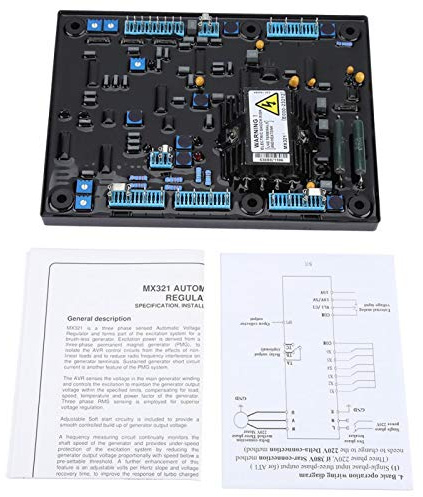 BWLZSP Spannungsregler, MX321 AVR Automatic Voltage Regulator Controller Generator Aggregate Teile