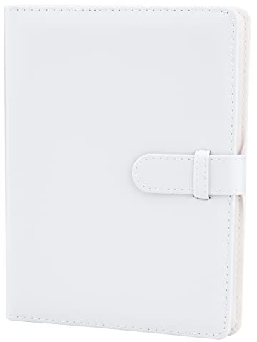 Hapeper Fotoalbum mit 128 Taschen, kompatibel mit Fujifilm Instax Mini 11 9 8 90 70 40 Sofortbildkamera-Filmen und 5 x 7,6 cm Fotopapier (weiß)