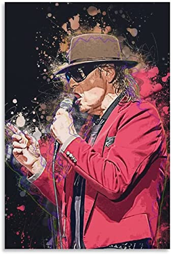 DIY 5d Diamant Malerei Kristall Strass Painting Udo Lindenberg Kunstdruck auf Leinwand Stickerei Bilder Kunst Handwerk FüR Erwachsene Und Kinder 15.7x19.7(40x50cm) Kein Rahmen