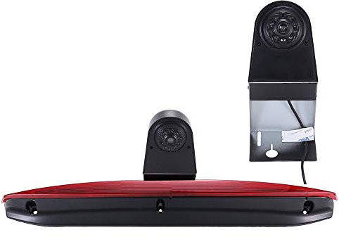 HD Rückfahrsystem Rückfahrkamera Bremsleuchte Winkel verstellen Nachtversion Licht Hochdach Dachkamera Kompatibel mit Mercedes Benz Vito W447 109 111 114 BLUETEC LWB Kasten CDI Van