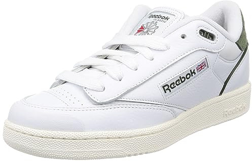 Reebok Men Club C Bulc Sneaker, FTWR White/Varsity Green F23/Chalk, 5