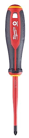 Milwaukee 4932478726 Pozidriv Screwdriver with Refined Imprint PZ2 x 100 m/m