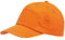 Preiswert & Gut Cap Caps Cappi 2 gestickte Luftlöcher mit 5-Panel u Klettverschluss Baumwolle (orange)