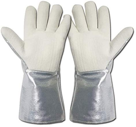 EFARMA Schweißerhandschuhe, Schweißhandschuhe, hitze- und feuerfeste Handschuhe, Hochtemperatur-Kühllagerung, Kryo-Arbeitshandschuh, Fünf-Finger-Handschuhe