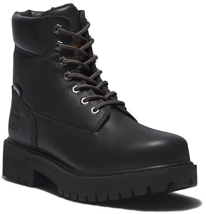 Timberland PRO Direct Attach - Stivali da lavoro impermeabili da uomo, 15,2 cm, con punta morbida, Nero-2024 Nuovo, 7 Wide