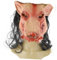 Abaodam Schweinekopfmaske halloween kostüm halloween costume terrifier mask halloween accessories Halloween-Masken Halloweenmaske Gruselige Halloween-Maske Cosplay-Party-Maske Requisiten