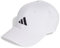 adidas Unisex Baseball Cap Cotton New Logo, White/Black, L