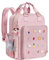 Prokva Ita Rucksack Pin Display Tasche mit Einsätzen für Pins, Niedliche Ita Tasche für Anime Cosplay und Konzert, Rosa (Patent Design)