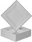 SZHXVIVISY 6,5''/9,5'' Assiettes carrées réutilisables en plastique,assiettes de fête blanches,assiettes en plastique dur,assiettes de service en plastique,assiettes à dessert pour fête(argent,9.5)