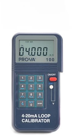 Taiwan Quality PROVA 100 4-20mA Calibratore ad alta precisione Calibratore di processo di risoluzione 1μA Generatore di segnale 4-20mA loop 0-24V Calibratore della temperatura di frequenza