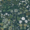 Yomshi Self Adhesive Wallpaper Dark Green 44x300cm Leaf Flower Wallpaper Peel and Stick Wallpaper Waterproof Vinyl Wrap for Living Room Bedroom Wall Furniture