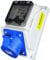 RoadEu - Presa CEE 16A e interruttore differenziale - 230V 3P Presa monofase con interruttore, presa a muro con interruttore automatico