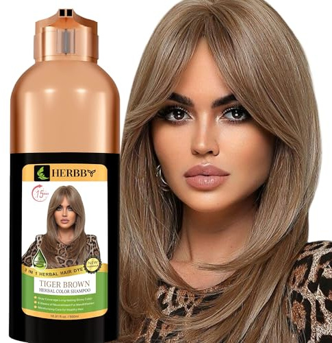 HERBBY - 【DOG COVERING & COLOR TRANSFORMATION】Effectively covers gray hair and achieves hair color transformation with natural looking hair dye