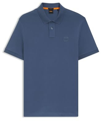 BOSS Slim-fit Polohemd Aus Stretch-Baumwolle Mit Logo-aufnäher