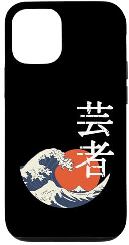 Japan Wave Japanese Anime Asian Kanji Geisha Case for iPhone 12/12 Pro