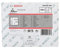 Bosch Accessories 2608200014 Clou pour Carton bitumé cranté, Gris, 50Rx2,8xmm,x50xmm