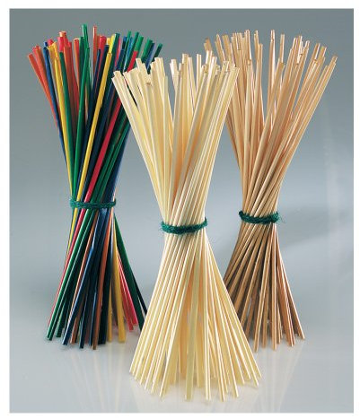 Folia Bringmann Bastelhalme Strohhalme ca. 22cm, 1000 Halme natur - für Strohsterne flechten