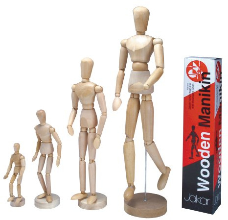 Jakar Wooden Manikin 20cm