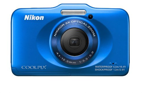 Nikon Coolpix S31 Appareil photo numérique compact 10,1 Mpix Ecran 2,7 Zoom optique 3x Bleu