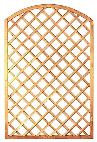 Tetzner&Jentzsch Bogen-Rankzaun-Serie grün 10 x 10 cm 120 x 180/160 cm Rahmen 45/45 mm