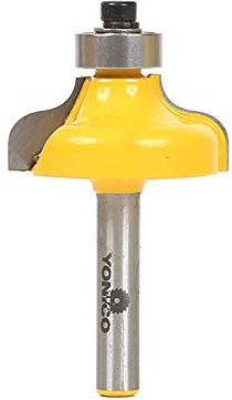 Yonico 13144q 1/8-Inch Radius Ogee Edge Forming Router Bit 1/4-Inch Shank