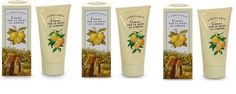L' ERBOLARIO - CREMA PER LE MANI AL LIMONE 75 ML - 3 CONFEZIONI
