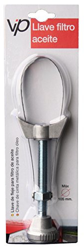 RD9 - Vip - Llave Filtro de aceite ajustable fleje, muelle de Acero.