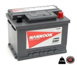 Hankook 60Ah 12V 510A MF56077 Starterbatterie