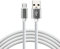 everActive Micro USB Kabel, Silikonkabel, schnelles Laden mit bis zu 2,4 A, 150 cm lang, weiß, Modell: CBS-1.5MW