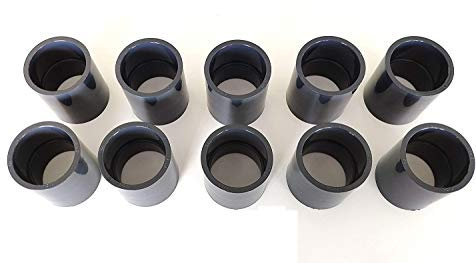 Lot de 10 Manchons ø 50 mm intérieur PVC pression PN16