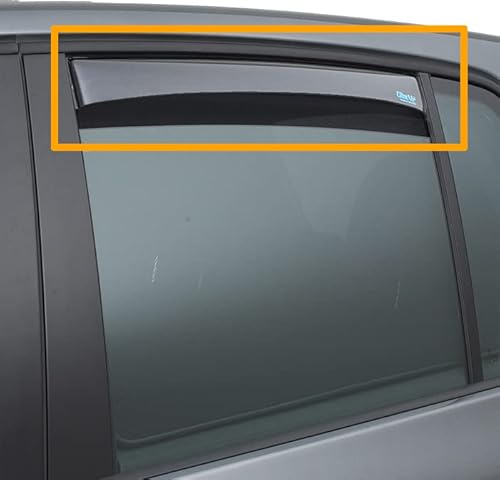 Hintere Windabweiser (1 Set) für die Fahrer und Beifahrerseite-CLI0042983 passend für OPEL Astra Caravan TYP A-H, SW, 5-Door, 2004-2009