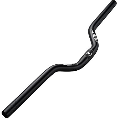 Rmiott MTB Lenker 25,4mm Aluminium Länge 600mm schwarz (0 30 50 70 90) mm wählbar