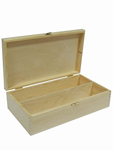 Wooden World Estuche Doble de Madera para Botellas de Vino Estuche para dos botellas de vino