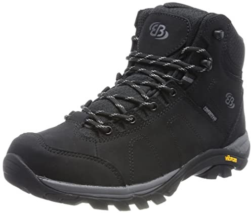 Brütting Unisex Mount Stevens High Traillaufschuhe, schwarz, 44 EU